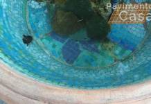 acquario con mosaico e stucco epossidico impermeabile